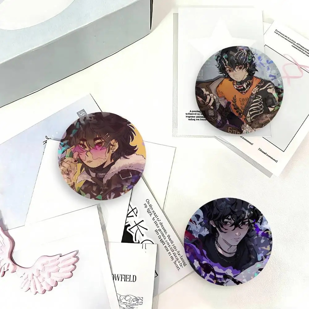 Nico Di Angelo Laser Badge Clothes Backpacks Hats Accessories Gifts For Children Friends Fans Collectibles