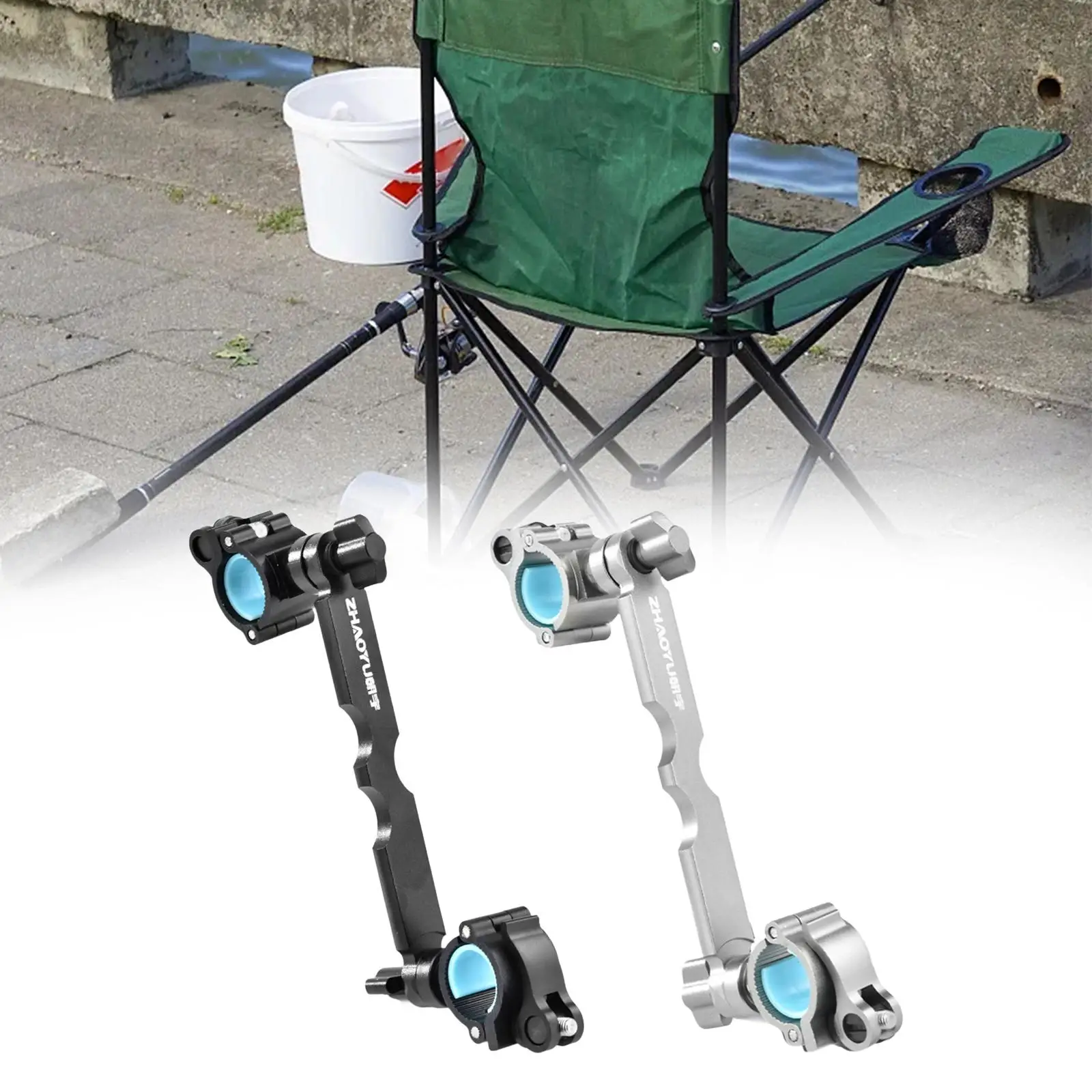 Fishing Chair Umbrella Stand Mount Bracket Outdoor Base Umbrella Bracket