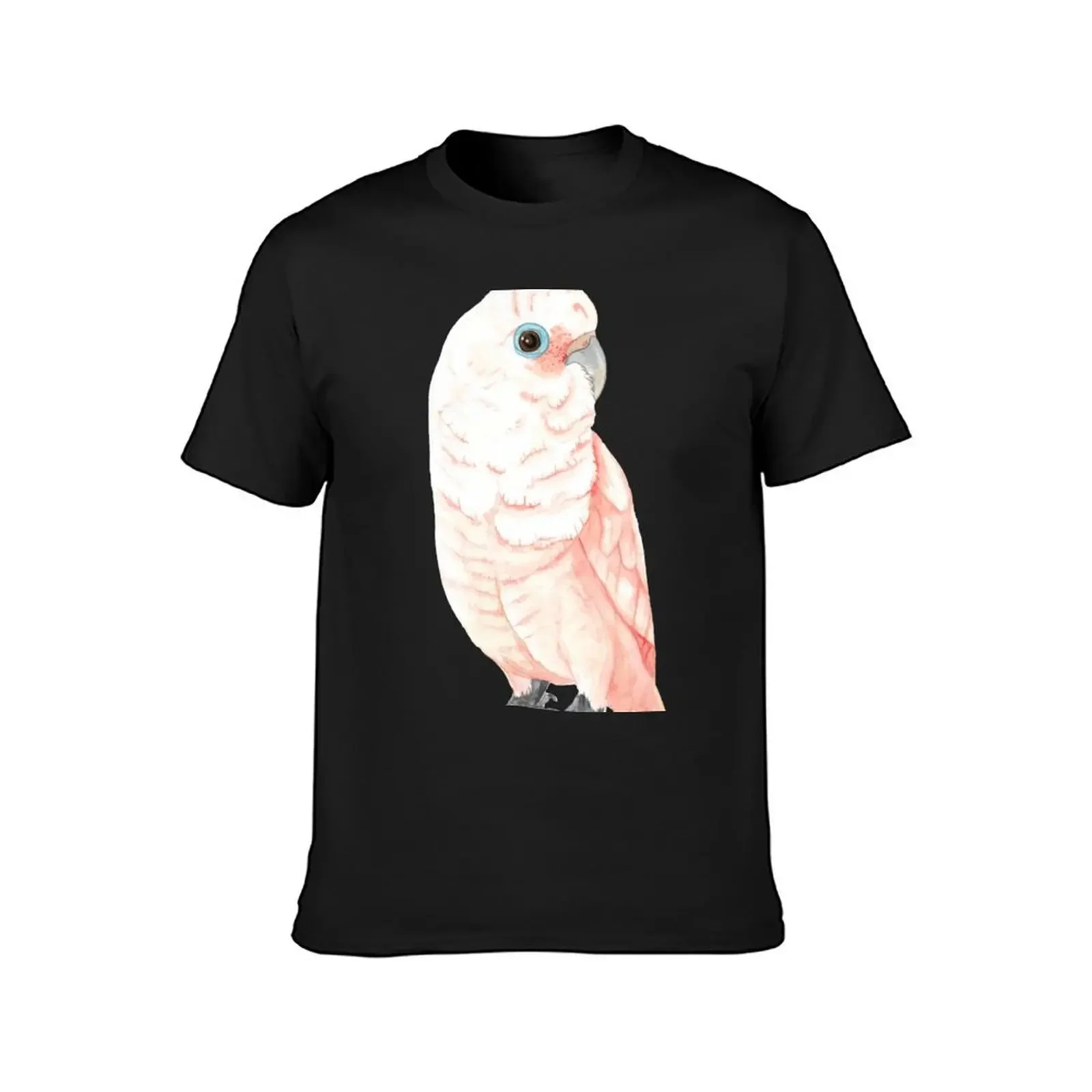 Goffin's cockatoo watercolor T-Shirt anime t shirts street wear rapper graphic tees mens shirts graphic tee