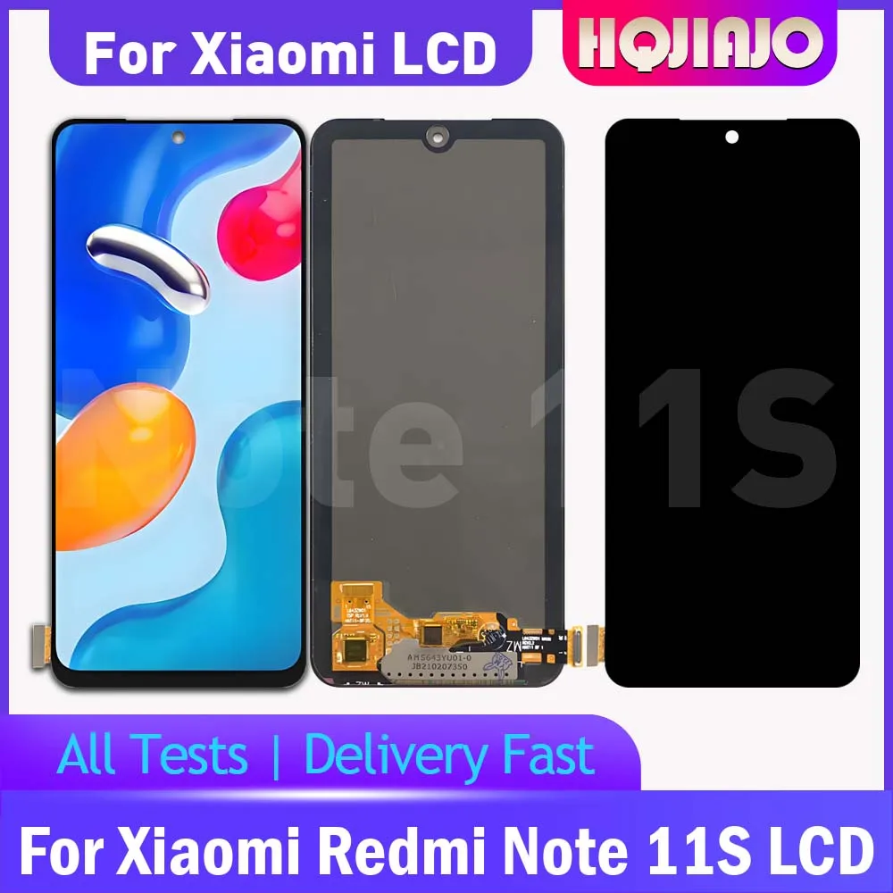 643-oled-per-xiaomi-redmi-nota-11s-display-lcd-assemblea-touch-screen-digitizer-per-note-11s-2201117sg-sostituzione-dello-schermo-lcd