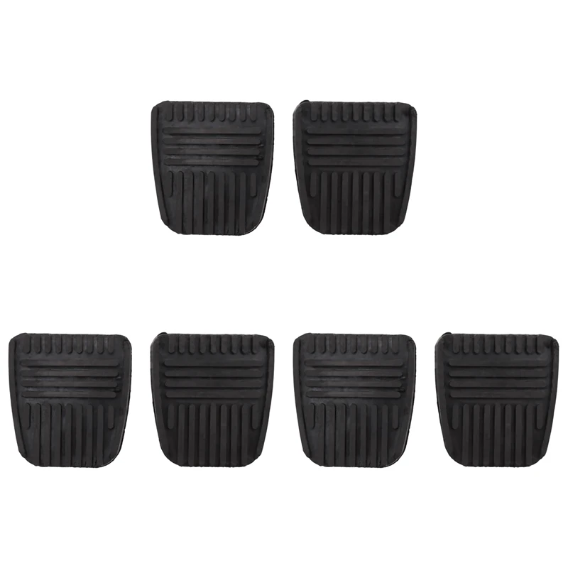 3X 31321-14020 Brake Clutch Pedal Pad Rubber Cover Trans Vehicles For Toyota/Camry/Celica/Paseo/RAV4/Tacoma