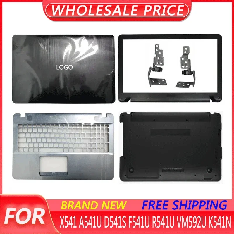 

New For X541 A541U D541S F541U R541U VM592U K541N Laptop LCD Back Cover Front Bezel Upper Palmrest Bottom Case Keyboard