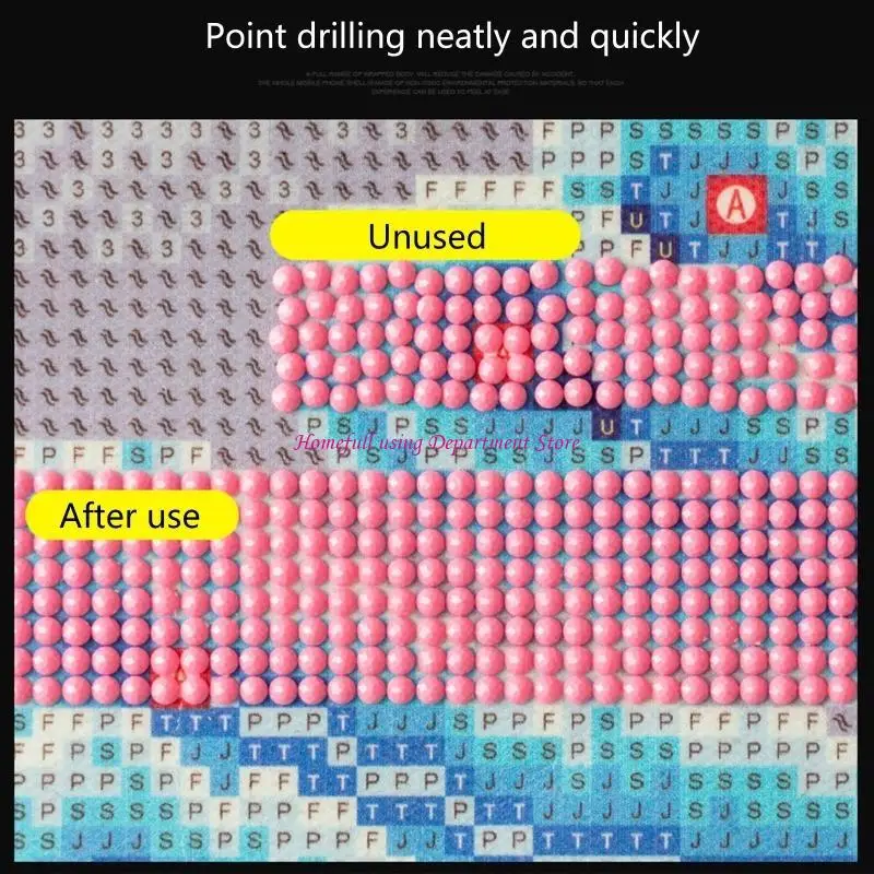 

Professional Diamond Mesh Ruler Tools Mesh Ruler with 1020 Blank Grids Stainless Steel Ruler for DIY