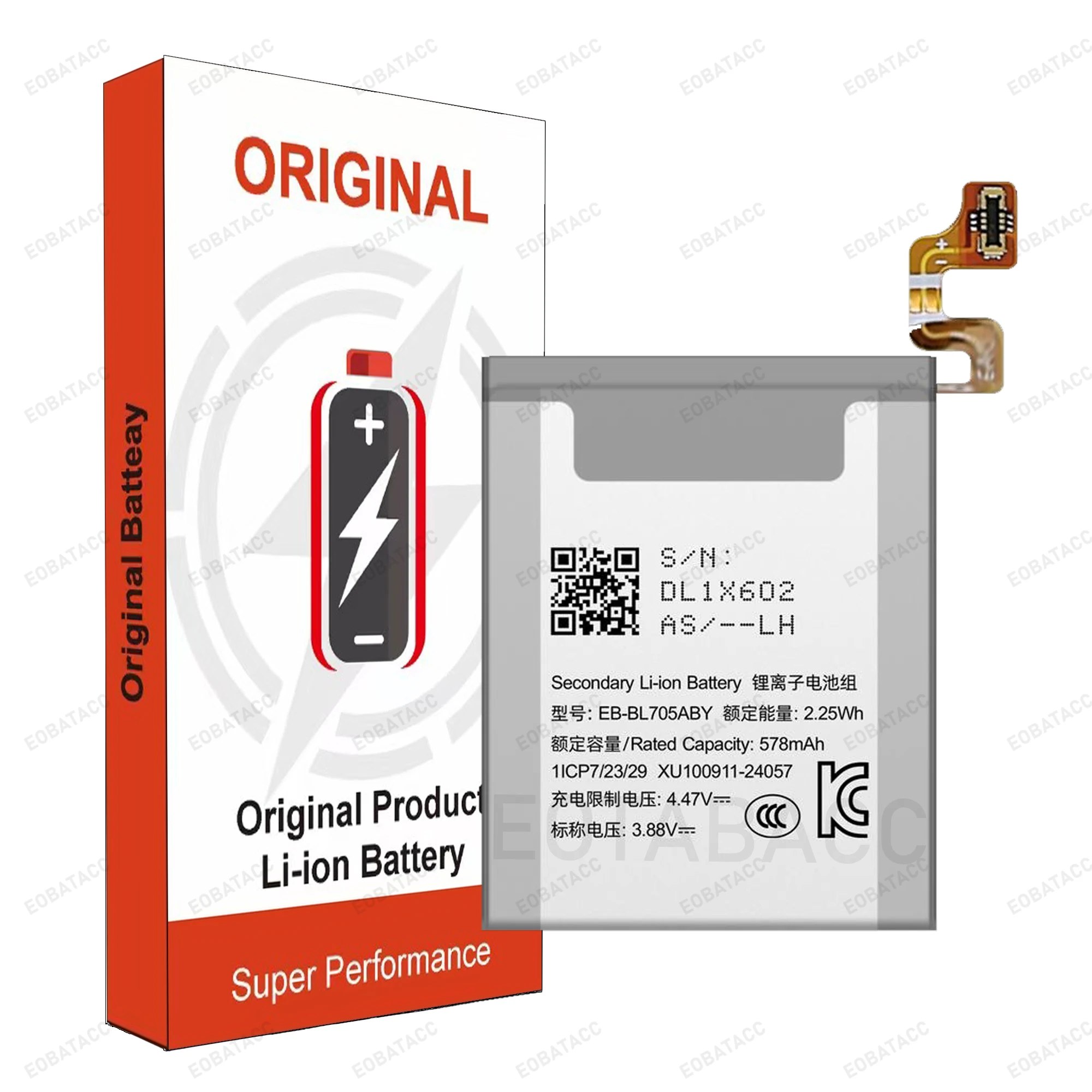 2025 anos EOBATACC 100% nova bateria EB-BL705ABY para Samsung Watch Ultra/SM-L705F baterias + ferramentas gratuitas