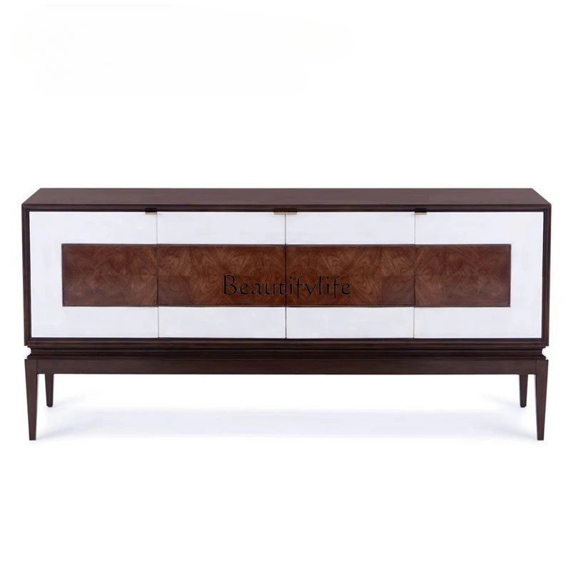 

American modern simple decorative cabinet Nordic living room American partition living room dining side cabinet