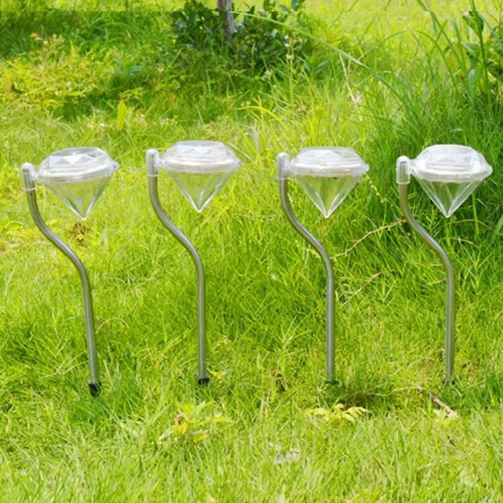 

4pcs Solar Garden Outdoor LED Garden Decoractive for Walkway Lighting/Landscape/Patio/Yard/Driveway/Garden solar garden light