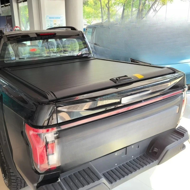 Hot Selling Aluminum Alloy Manual Roller Shutter Tonneau Cover Waterproof Anti-Theft For Foton Tunland G9 G7 V7 V9 E3