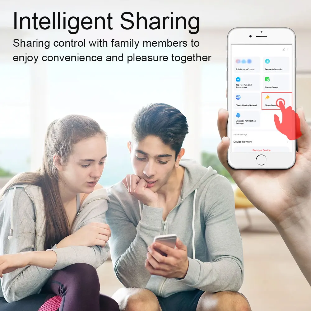 WiFi Smart Water Heater Switch/Voice Control, Remote App/Timing Energy Metering/Compatible with Alexa/Google Home