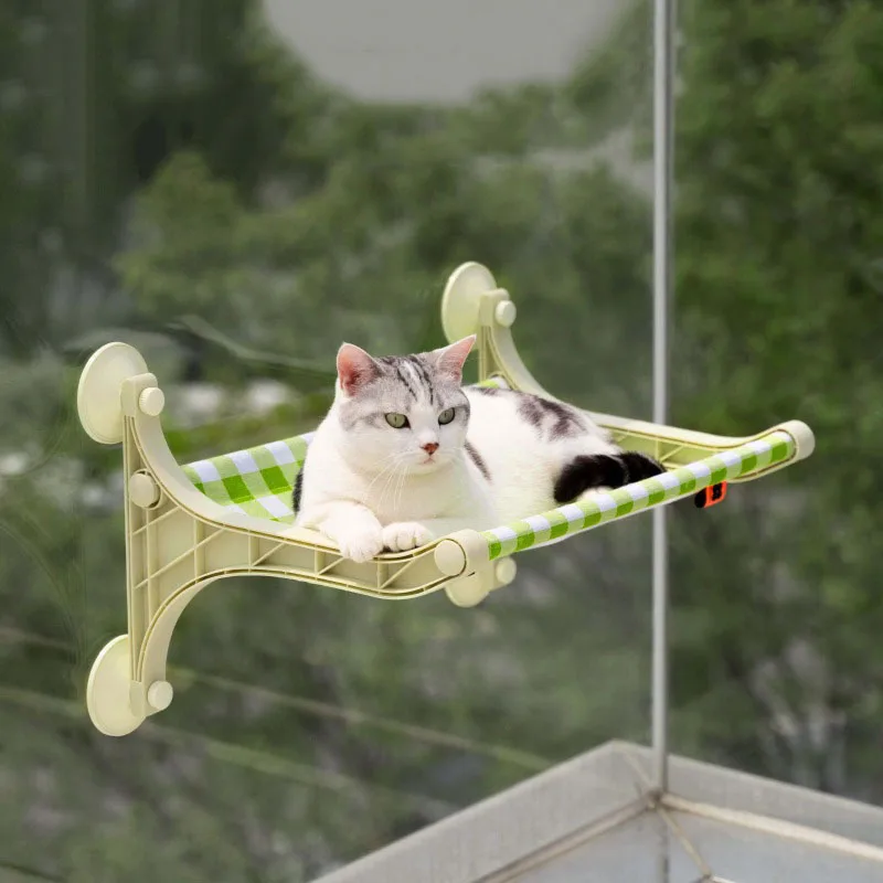 

Wooden Cat Hammock Mat Products Sofa Climbing Stand Cat Tower Game Accessories Scratching Platform Pet Products Kitten Toy