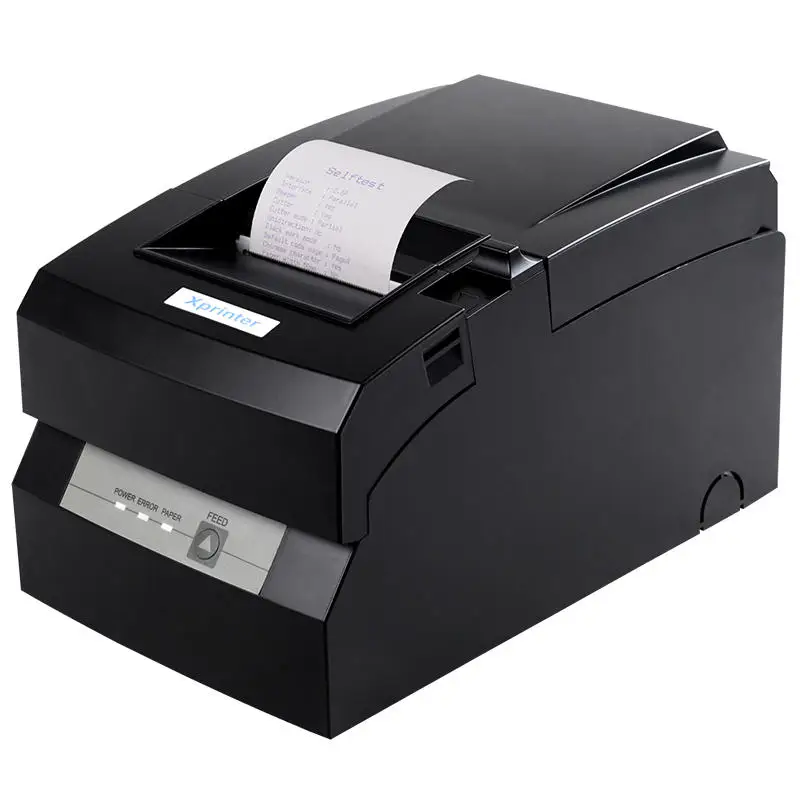 

Матричный принтер с автоматическим резаком чеков POS Xprinter XP-D76EC 76 мм