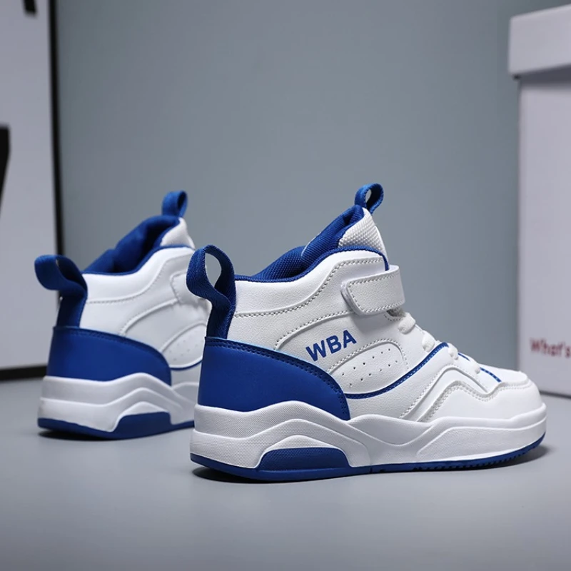 

Children Sneaker Boys Shoes Flat Leather High Top Kids Sports Shoes Boy Basketball Running Tennis Sneaker Sportschuhe Kinder