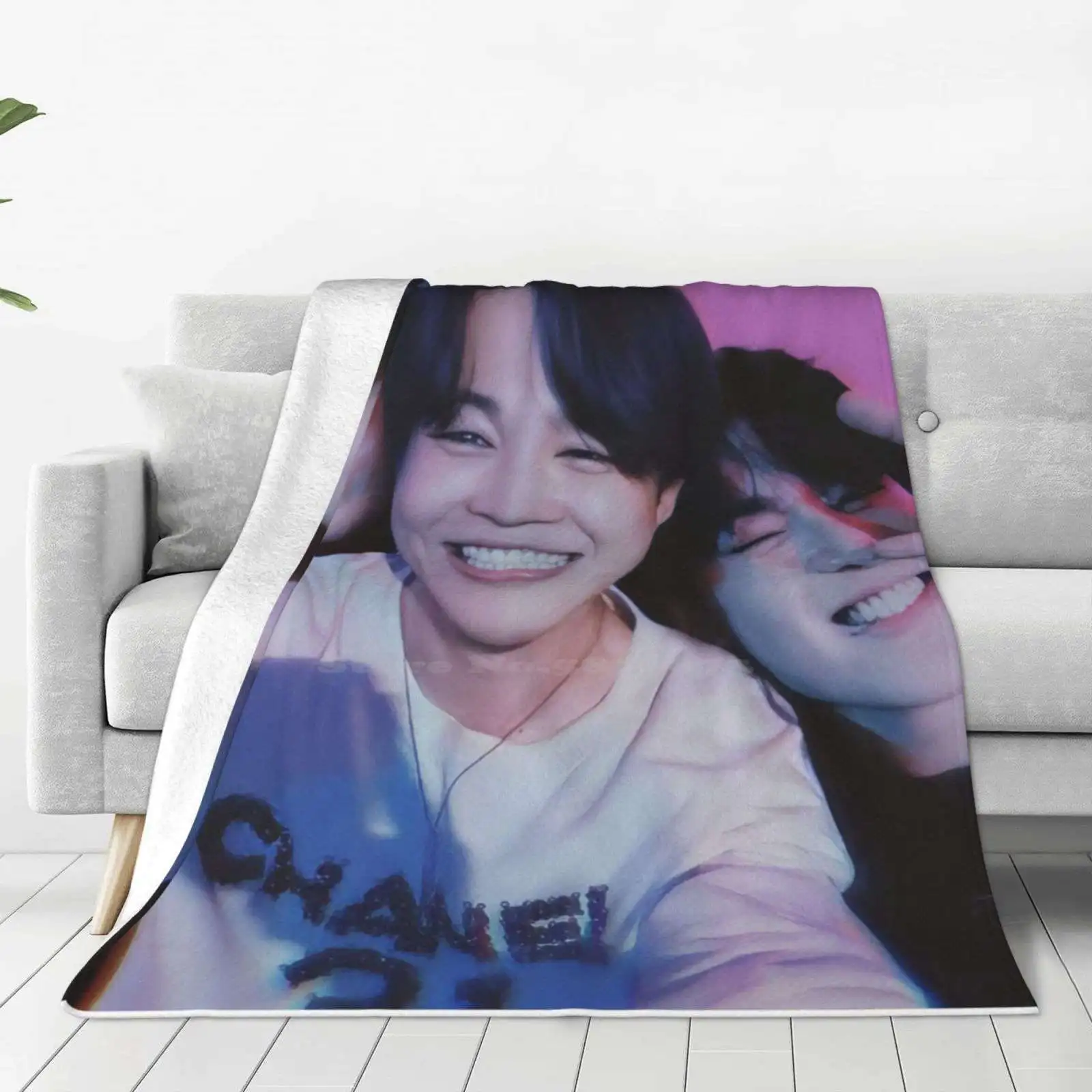 Vminkook Latest Super Soft Warm Light Thin Blanket Vminkook Park Jimin Jeon Jungkook Kim Taehyung Vkook Taekook Jikook Memories