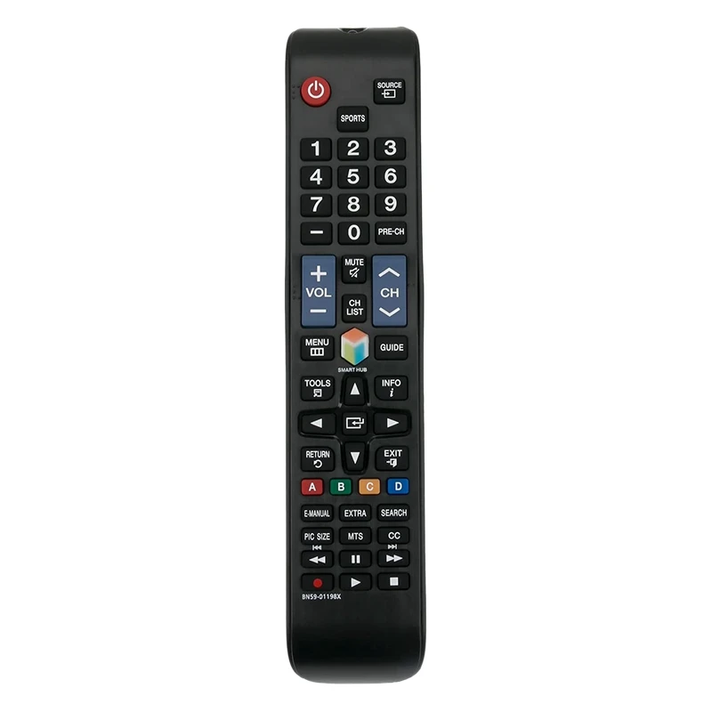 Remote Control For Samsung Smart TV BN59-01198X Infrared Alternative Remote Control (2XAAA Batteries)