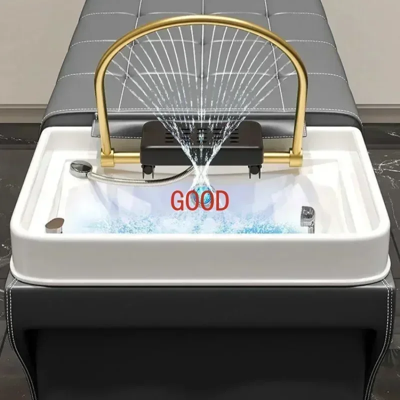 TAOJapanese Head Spa Bed Hair Wash Shampoo Chairs Professional Hair Stylist Hairdresser Camilla Spa De Cabeza Barbershop Furnitu