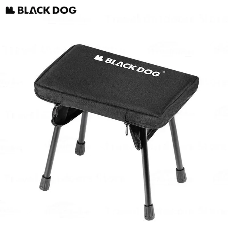 Naturehike BLACKDOG 2-in-1 tactische klaptafel Ultralichte draagbare kruk Outdoor Camping Multifunctionele stoel van aluminiumlegering