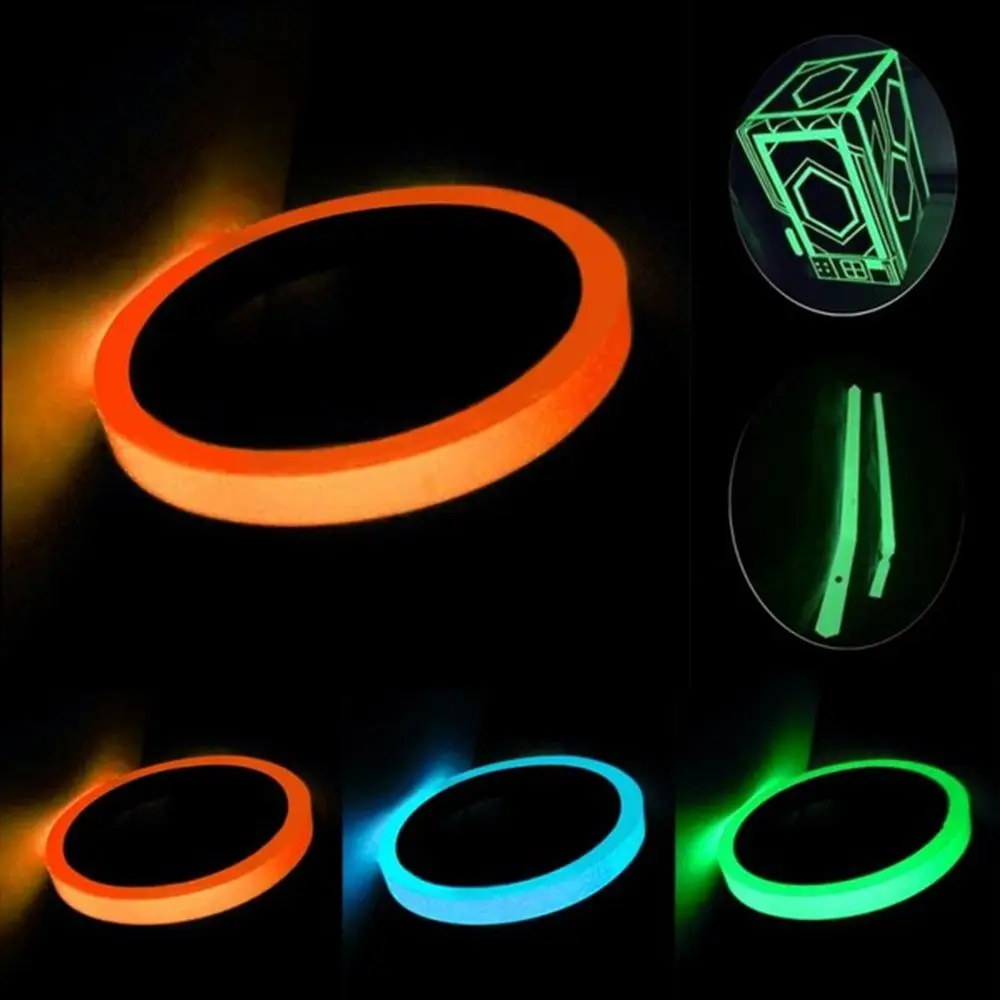 Luminous Tape Sticker High Luminance Glow Removable Waterproof Photoluminescent Glow in The Dark Safety Warning Tape