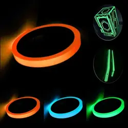 Luminous Tape Sticker High Luminance Glow Removable Waterproof Photoluminescent Glow in The Dark Safety Warning Tape