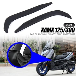 New Product Pair of Motorcycle Accessories Side Panel Scratch Protection For Yamaha XMAX125 XMAX300 X-MAX 125 XMAX 300 2021 2022