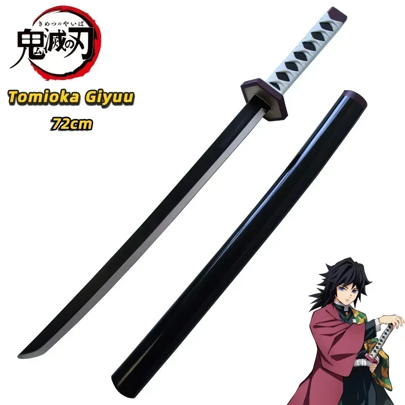 Demon Slayer Katana Originale Assemblato Anime Spada Cosplay Arma Arancione Rengoku Kyoujurou Tsuyuri Kanawo Spade 72 cm