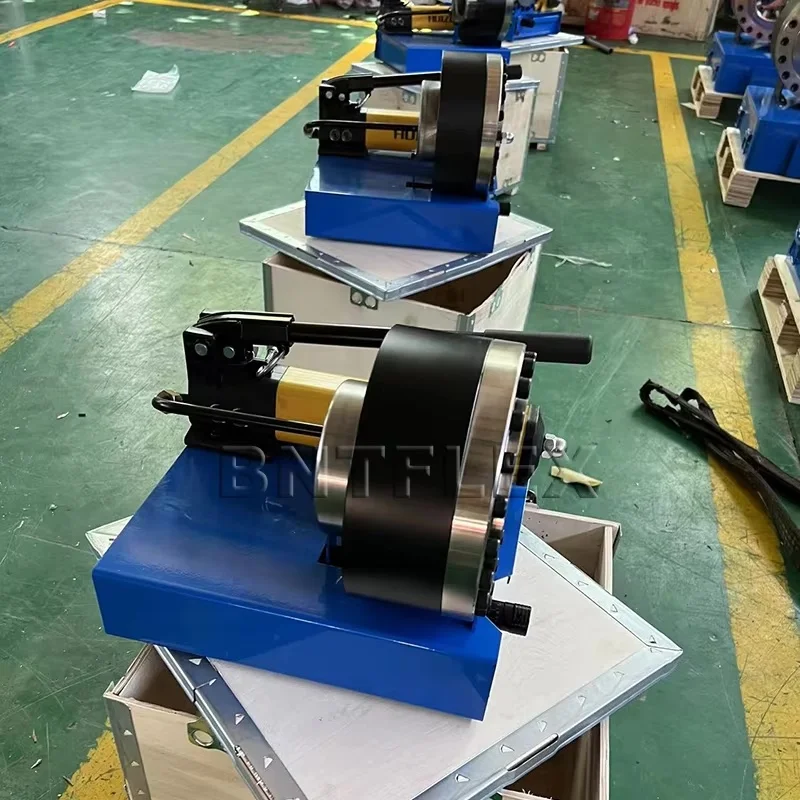 Factory Sales Directly 1Inch Portable Press Hydraulic Hose Crimping With 8 Sets Of Dies