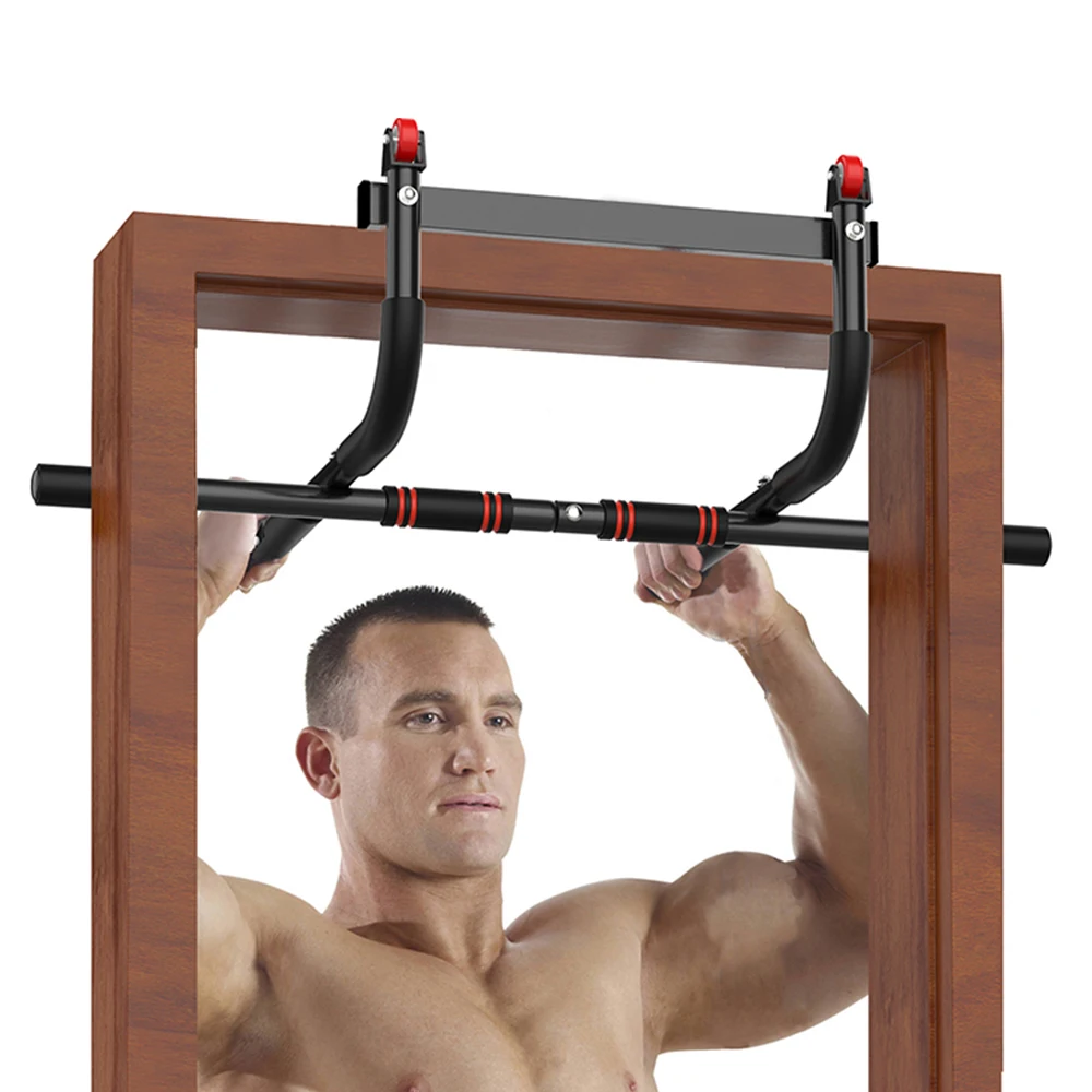 

Home Wall Mounted Horizontal Bars Detachable Without Punching Wide Gym Workout Chin Pull Up Training Bar Sport Fitness Equipment