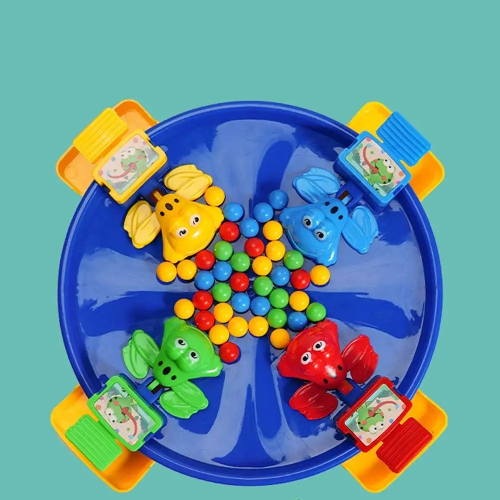 Interactive Board Game Educational toys Frog Eat Bean Game Strategy Game For Children Family Gathering Toys Tabletop Games