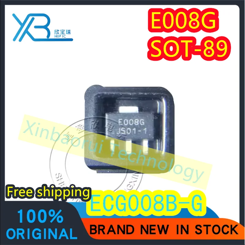 

(5/50pieces) ECG008B-G SOT89 Parts Mark E008G E0086 SMD RF Amplifier Brand New Original Electronics Spot Free shipping