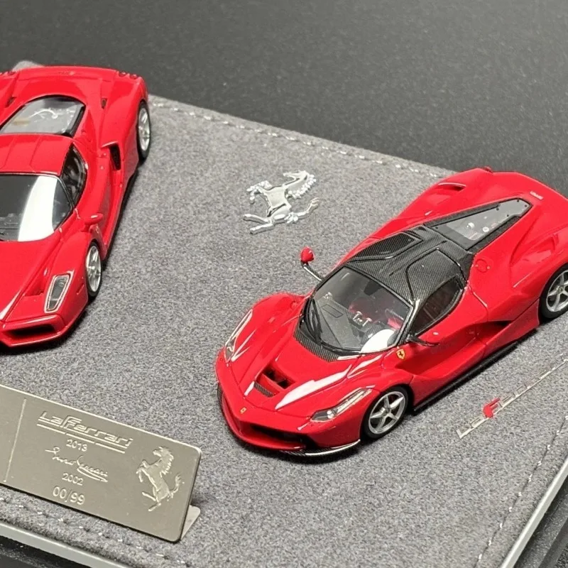 

1:64 Enzo двойной автомобильный набор BCP на заказ двойной автомобильный набор литая под давлением модель автомобиля из смолы коллекция украшений, детская игрушка, украшение для взрослых