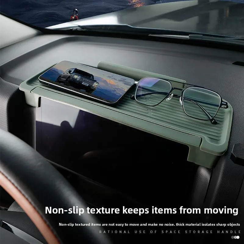 24 second-generation Haval H9 instrument panel sunshade rear storage box silicone dust cover interior modification special