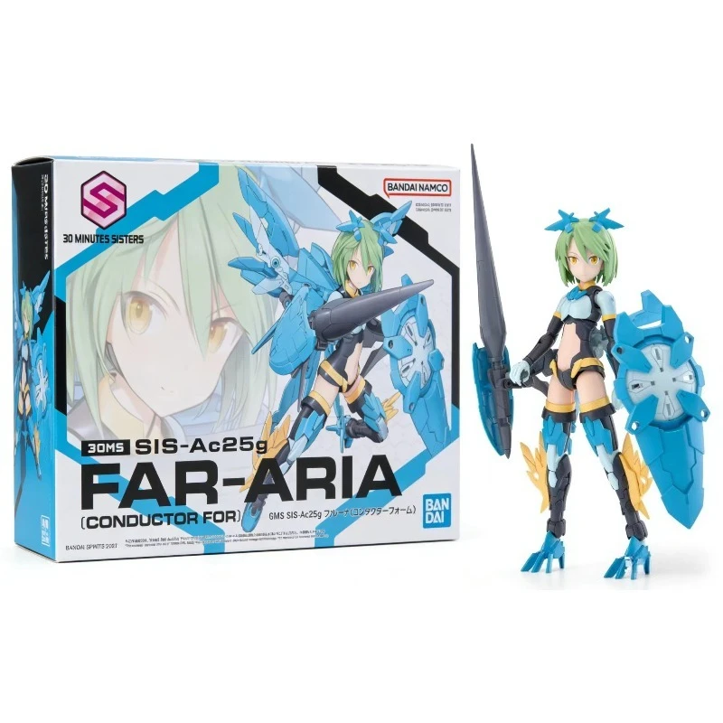 

Bandai 30MS 30 Minutes Sisters 05 SIS-Ac25g Fefarina Command Type Action Figure Assembly Model Gift & Collectible