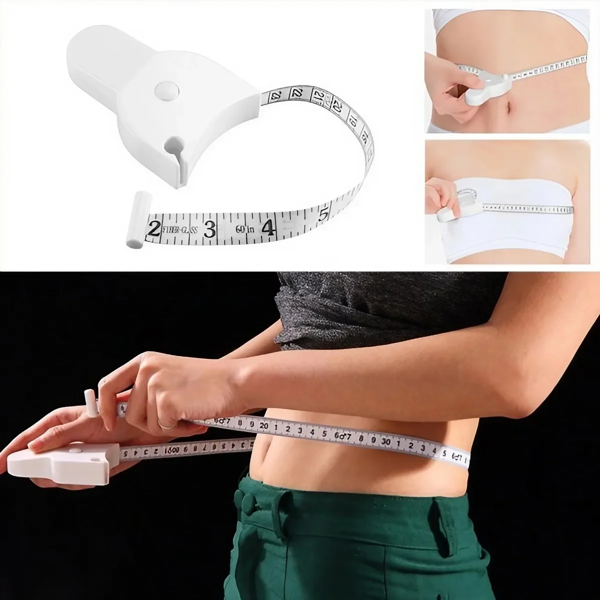 Automatic Telescopic Tape Measure Body Measuring Tape Sewing Ruler Tools Centimeter Tapes Accurate Body Measurement Tools