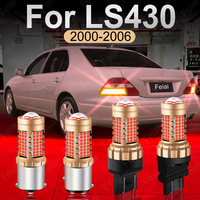 For Lexus LS430 LED Brake Light Bulb 2000 2001 2002 2003 2004 2005 2006 LS430 Accessories LED Strobe Flash Red Stop Lights Bulbs