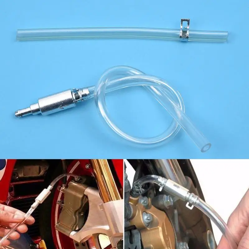 Brake Bleed Adapter Hose Car Motorcycle Brake Bleeding Oil Change Pump Tool Bleeder Car Clutch Brake Hose Hydraulic For Auto