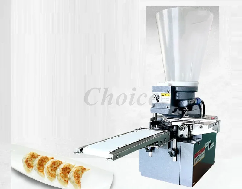 Máquina semiautomática para hacer dumplings Gyoza de mesa japonesa, 1500 unidades/H, máquina para hacer dumplings fritos pequeños para uso en restaurante