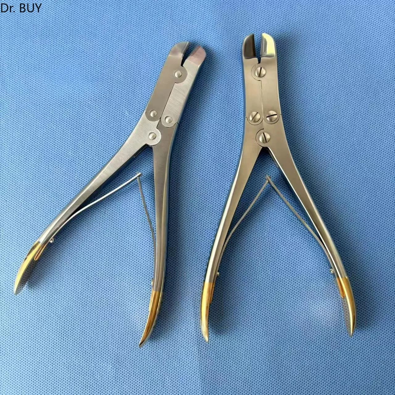 Medical Beveled Pliers, Kirschner Wire Scissors, Titanium Cable Inserts, Alloy Blades, Stainless Steel Material