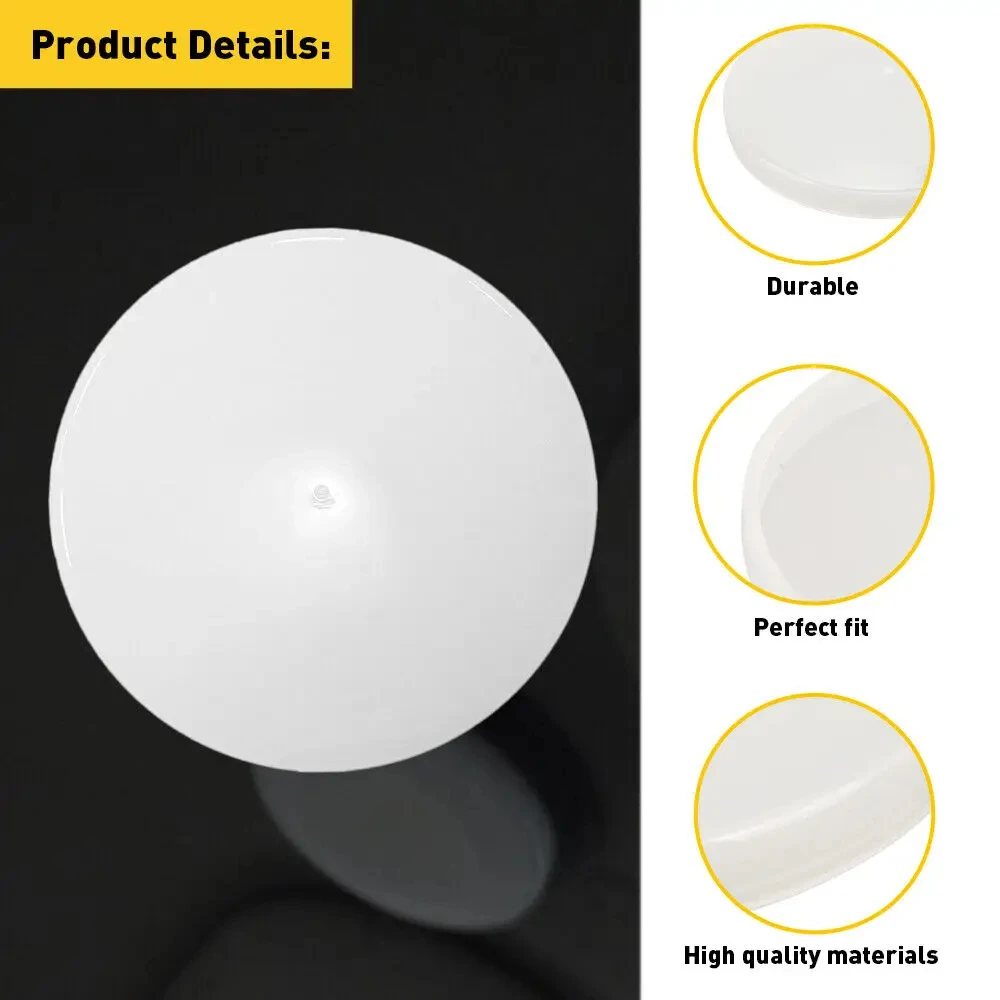 Ticket Dome Light Lens Cover Circular Plastic White For Ford For Crown For Victoria 1998-2011 77-570