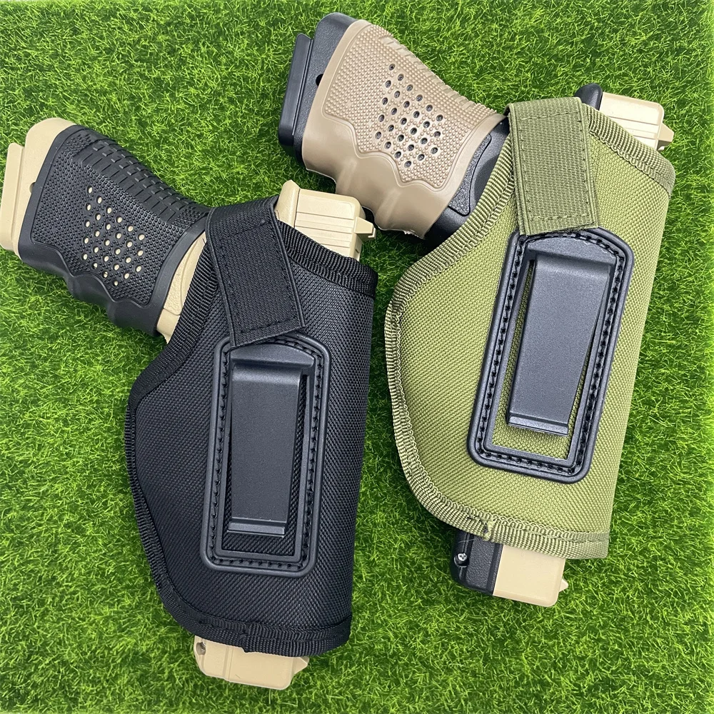 Funda táctica de caza al aire libre, bolsa de pistola oculta de nailon 1000D para Glock Sig Sauer Beretta Kahr Bersa IWB, herramienta para exteriores