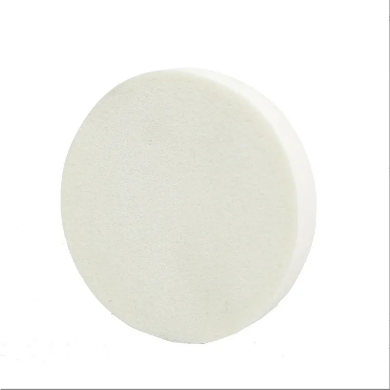 2PCS Round Big Makeup Powder Puff Dry Wet Washable  Face Makeup Blender Application  Soft Sponge Owder Liquid Cosmetics Puff