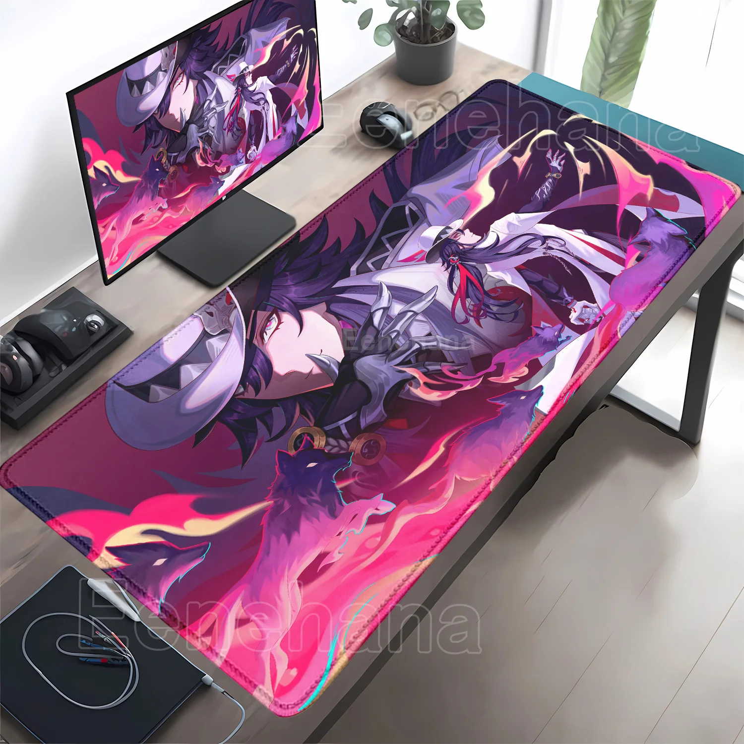 Honkai Star Rail Ashveil Mouse Pad Computer Laptop Mouse Pad