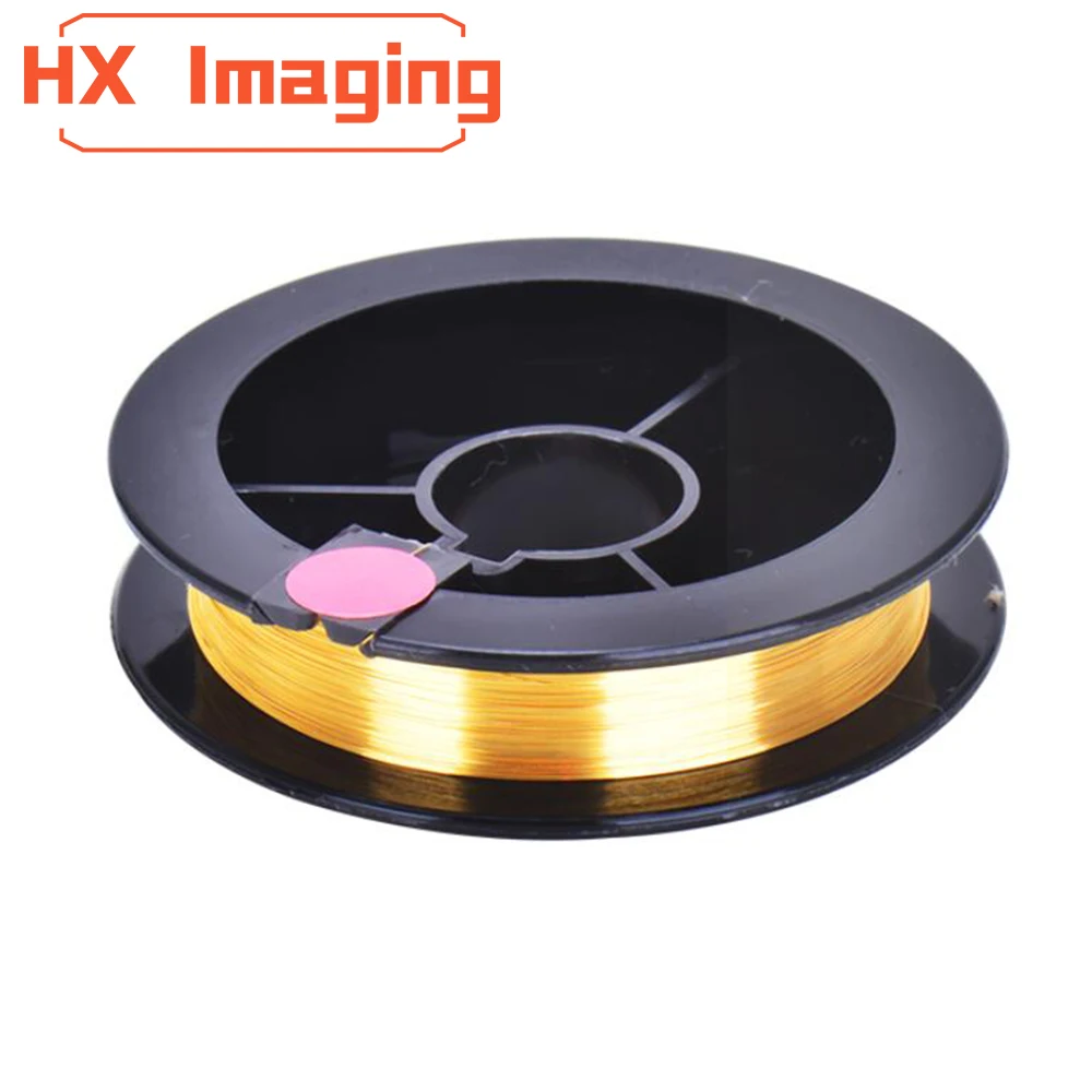 HX Imaging Japan Copier CORONA  Electrode Tungsten Wire for Xerox Konica Canon Ricoh 0.08mm 40m Lenth with Gold