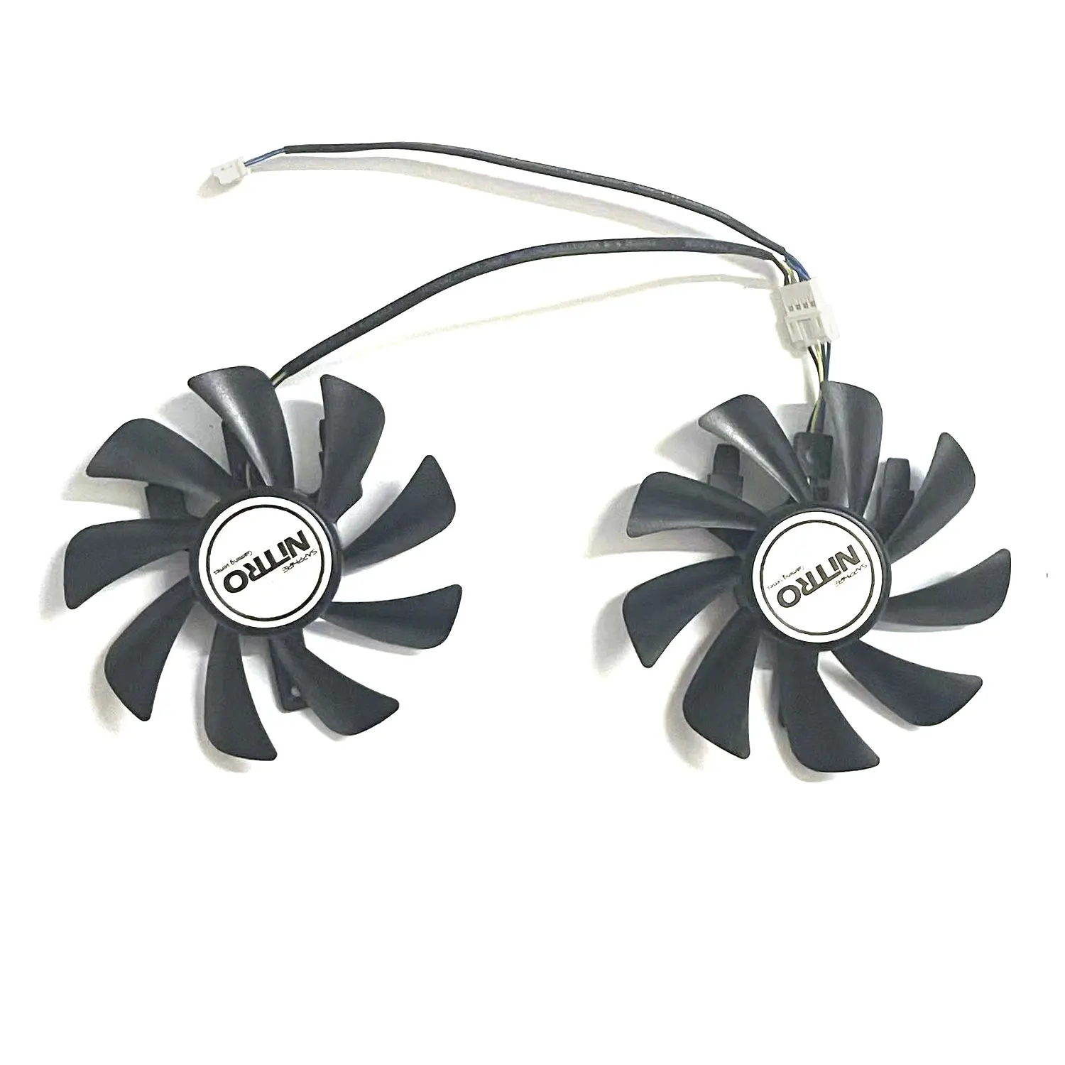 Brand new DIY fan 4PIN 85MM FDC10H12S9-C R9 370X GPU fan suitable for Sapphire R9 370X 370 R7 350 Ultra Platinum graphics card