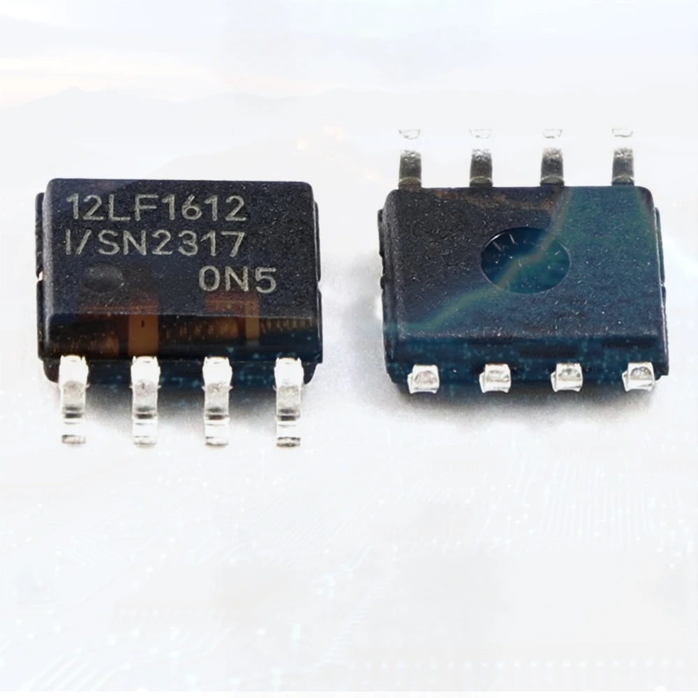 5PCS PIC12LF1612-I/SN PIC12F509-I/SM PIC12F675-I/SN PIC12F617-E/SN PIC12C508A-04/SM MCP6S21-I/SN SOIC-8