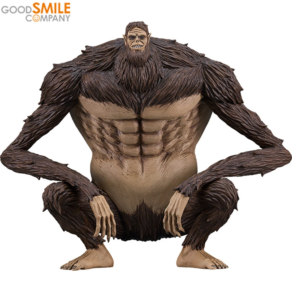 [In Stock] Original Good Smile Company Pop Up Parade Attack On Titan Zeke Yeager 19Cm Action Figure Collectible Model