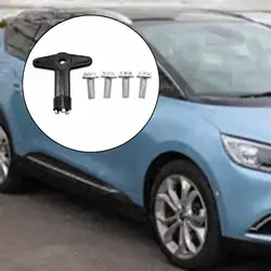 Alloy Wheel Centre Cap Screws Bolts with Key 7700422600 Premium Replaces for Renault Laguna MK1 Kangoo MK1 Megane MK1 MK2