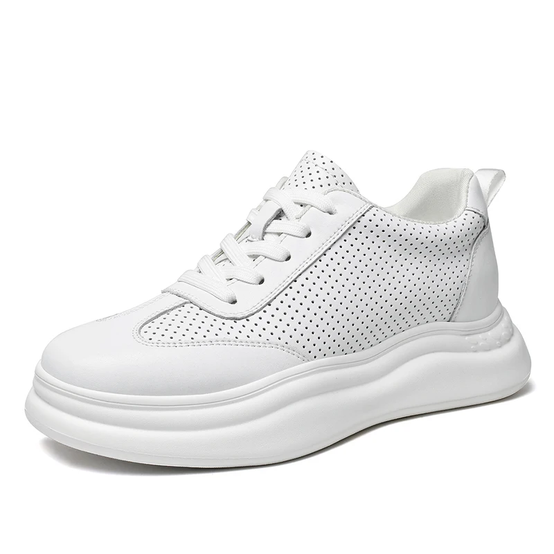 

Increase Height by 8cm Man Casual Shoes Lace Up Men's Sneakers Vulcanize Shoes Men Non Slip Comfortable Skateboard Footwear Teni