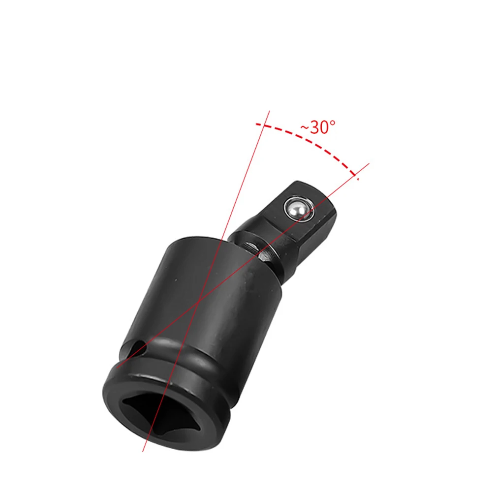 

3 Pcs Heavy Duty Impact Socket Pneumatic Universal Head Sleeve Wrench Pulley Damper Bolt Harmonic Balancer Car Engine Tools