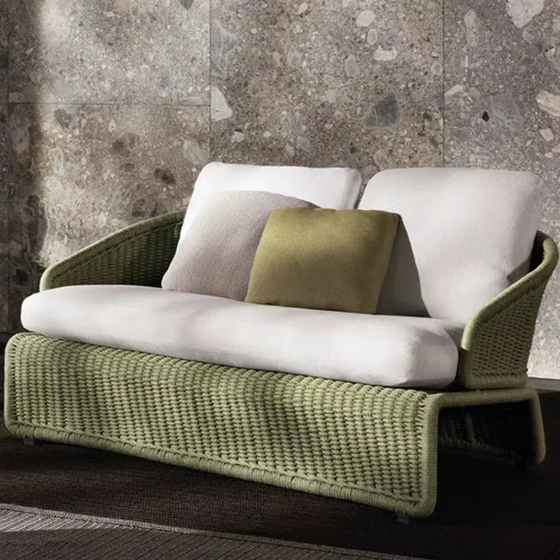 

furniture Light Luxury Outdoor Dining and Park Coffee Table Set Aluminum Frame with Marble Table Top for Balcony