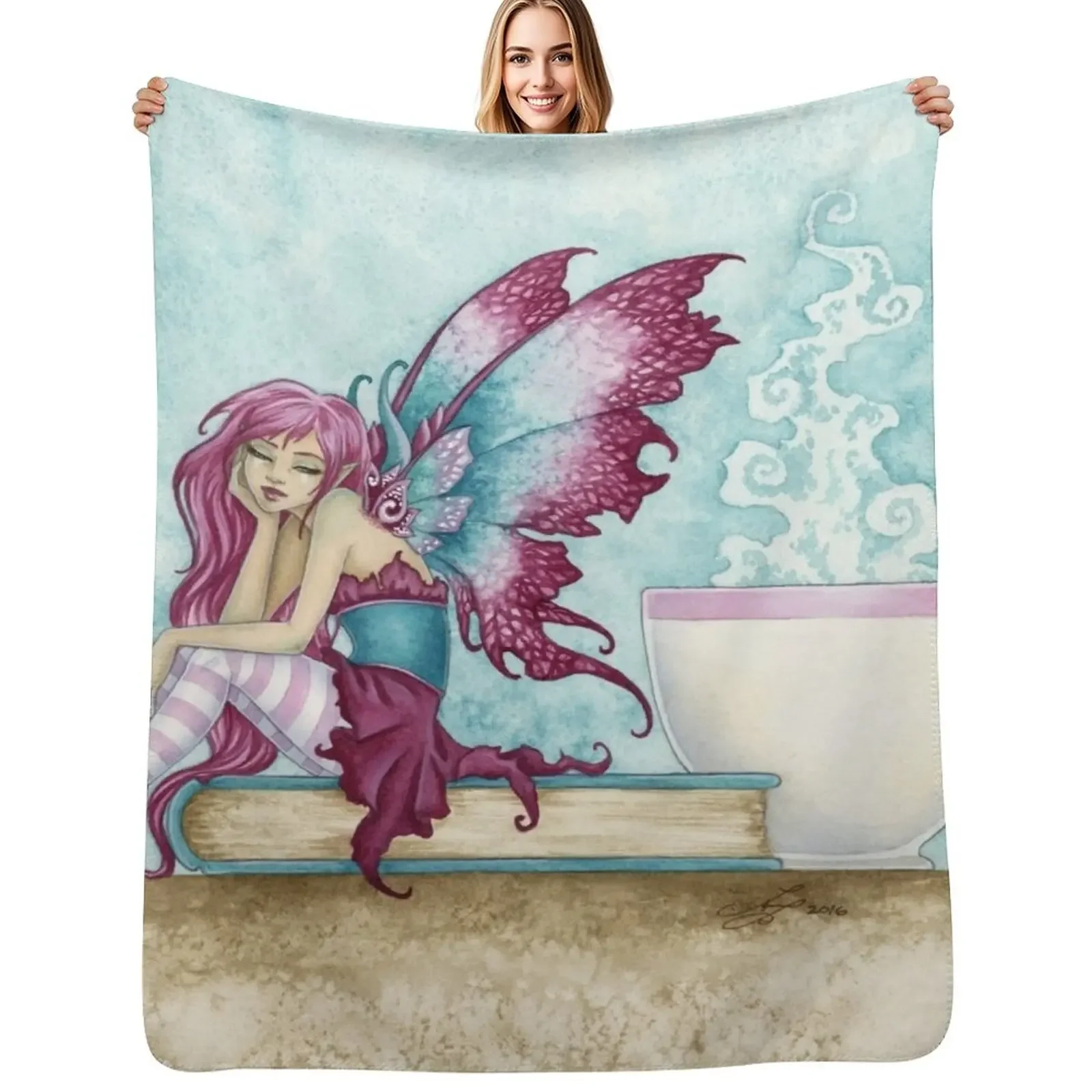 

Sunday Morning Throw Blanket Comforter Sofa Quilt manga Bed Fashionable Blanket