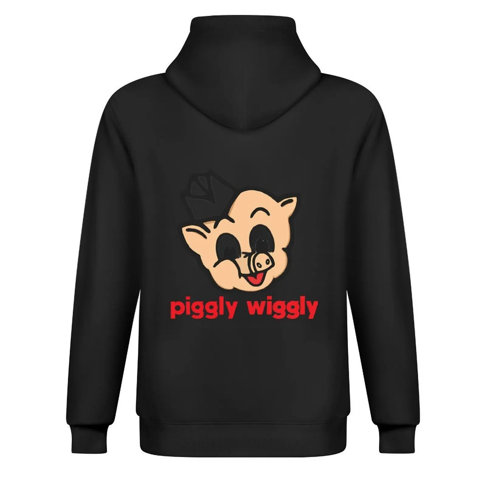 Vintage Piggly Wiggly Logo هوديي ملابس رجالي ملابس رجالية ملابس أنيمي ملابس رياضية كورية