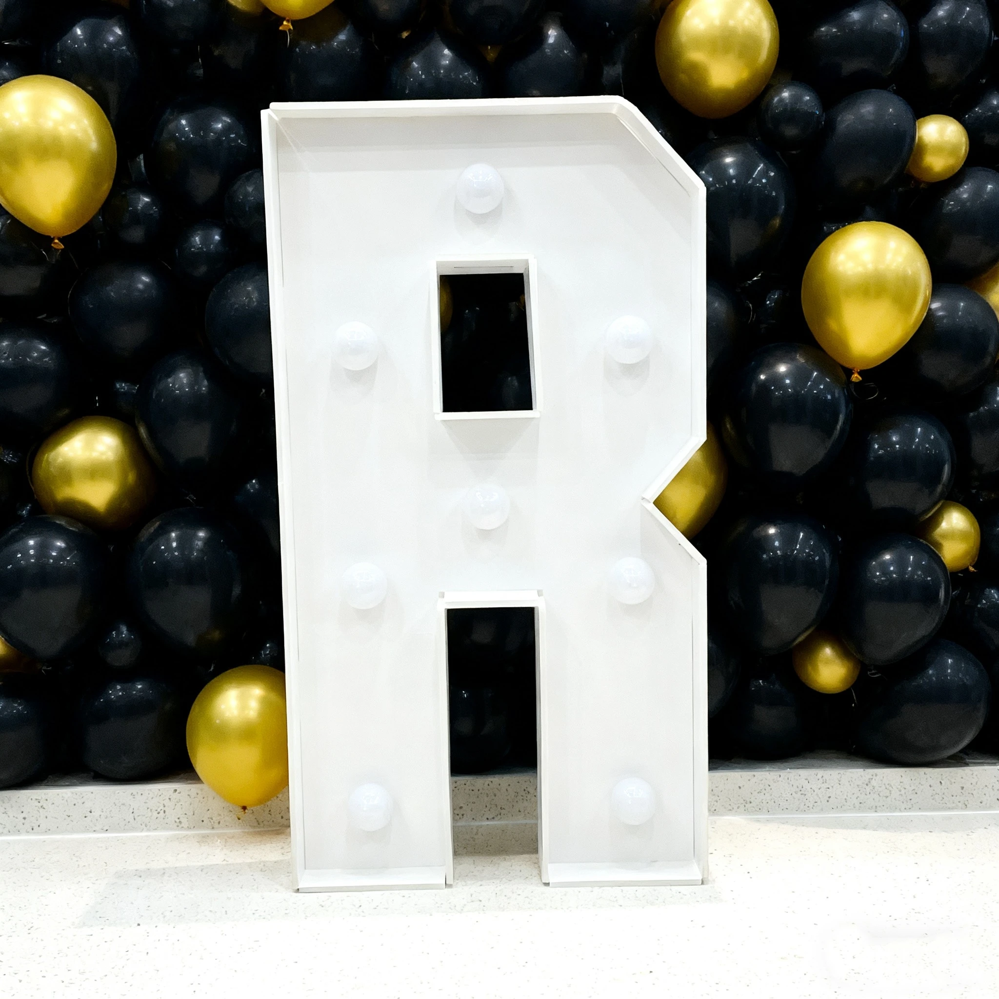 91,5 cm verlichte marquee letters, grote mozaïek marquee verlichting voor feestdecoratie, bruiloften, verjaardagen en jubilea.